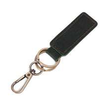 Load image into Gallery viewer, Genuine Leather Women Small Gift Retro Handmade Purse Keychain Car Key Ring Holder Wallet Arts and Crafts for Men