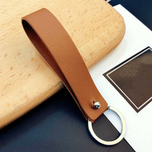 Load image into Gallery viewer, Wrist Strap Key Holder Artificial Leather Rope PU Keychain Keyring Men Women Key Chain Auto Pendant Accessory